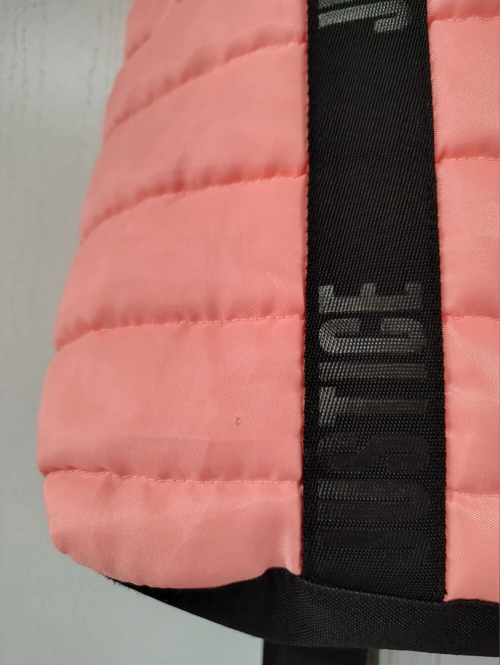 Justice Quilted Gymnastics Sports Bag Backpack Salmon Pink
